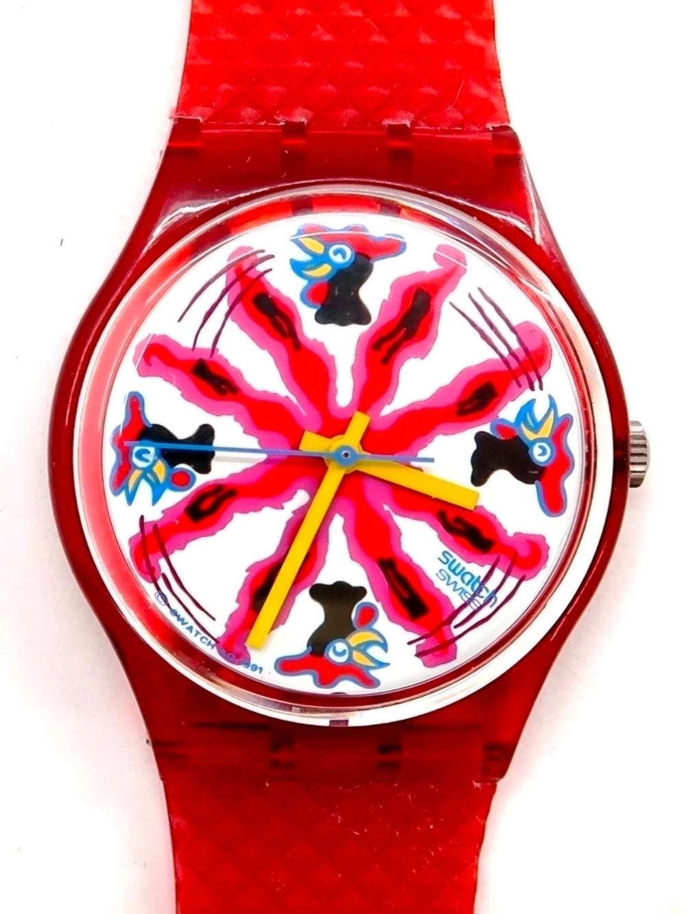 Swatch Chicchirichi GR112 Unisex Watch